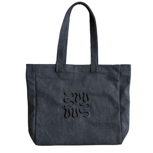 Aequitas Tote Bag - Washed Black