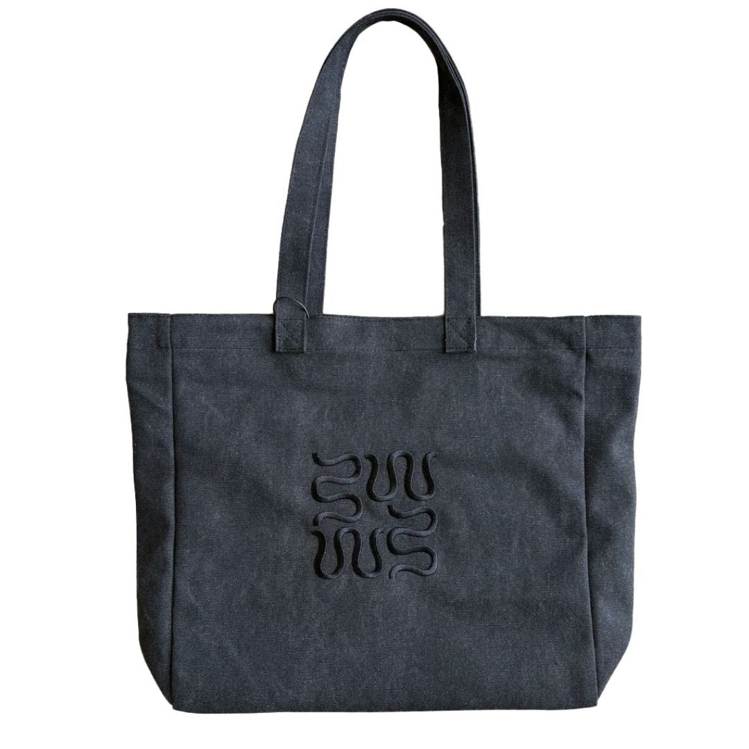 Wasted Talent Aequitas Tote Bag - Washed Black