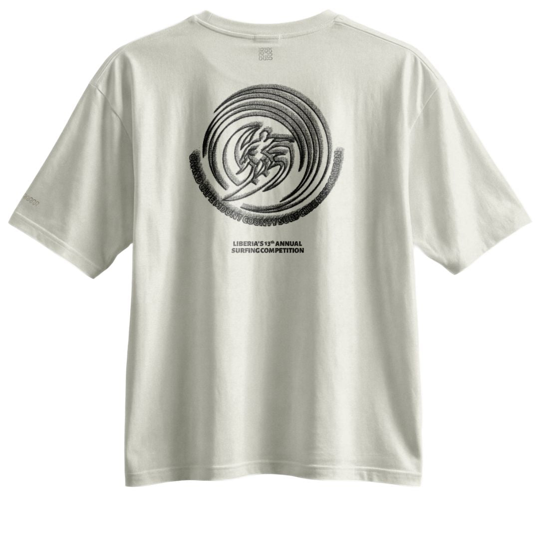 Wasted Talent Robertsport Surf Club T-Shirt - White