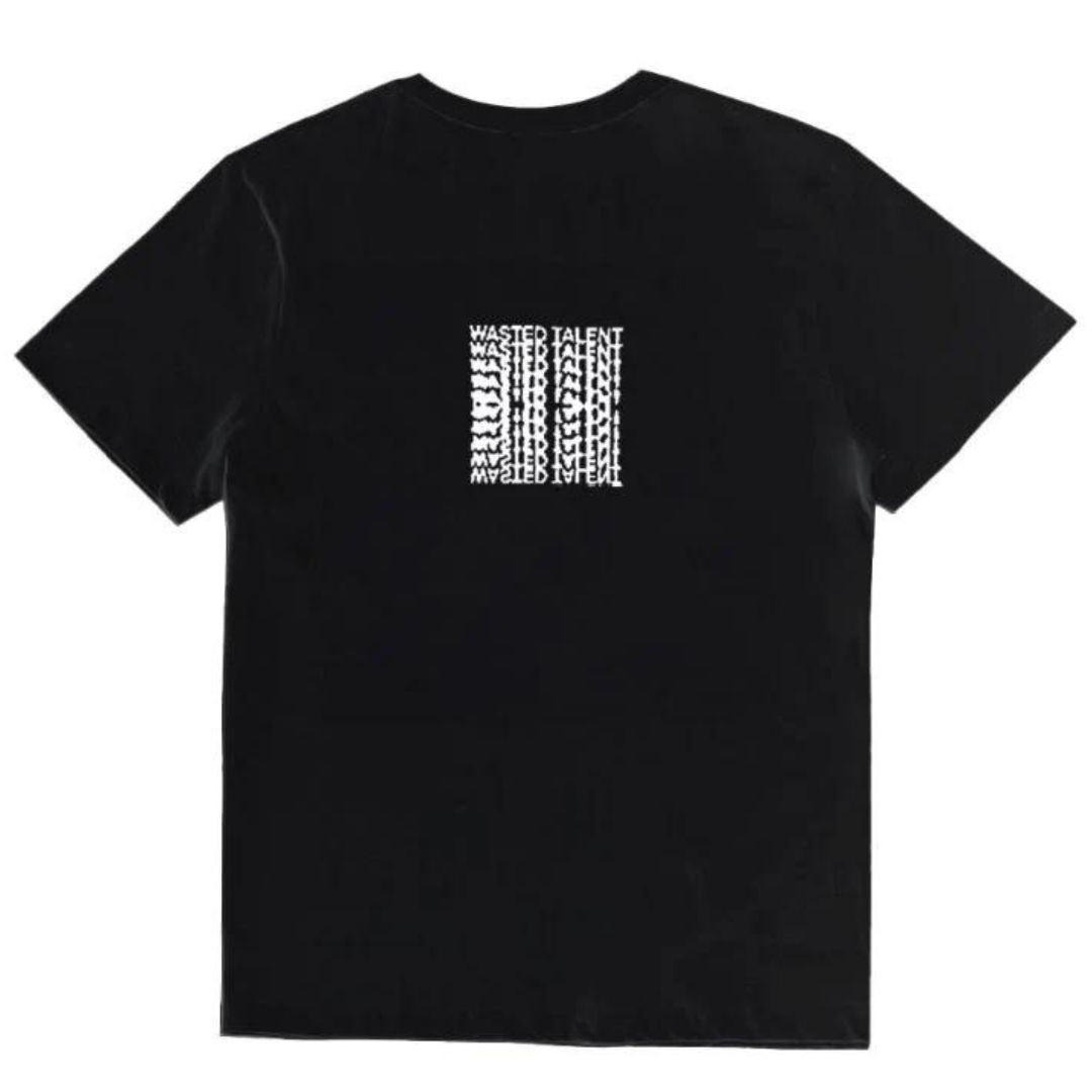 Wasted Talent Lock Up T-Shirt Black | WT Boutique