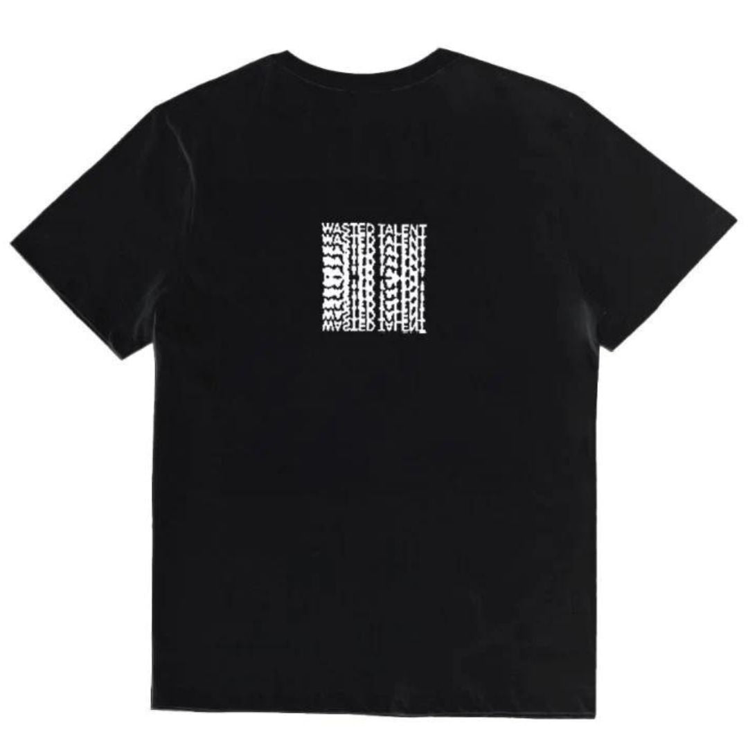 Wasted Talent Lock Up T-Shirt - Black