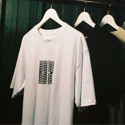 Wasted Talent Lock Up T-Shirt - White