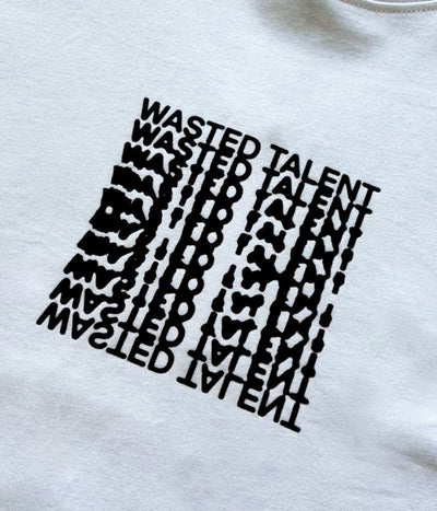 Wasted Talent Lock Up T-Shirt - White