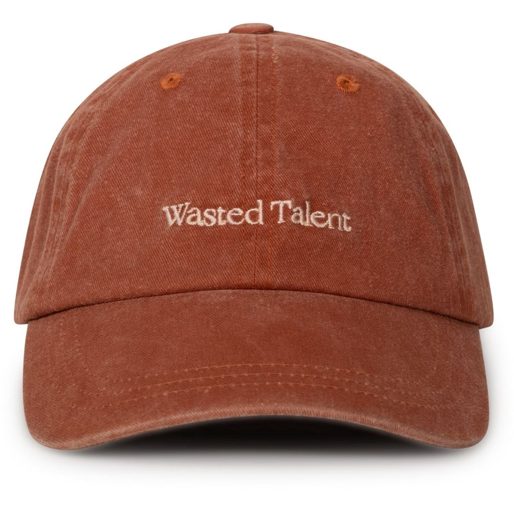Wasted Talent Logo Hat Burned Red | WT Boutique