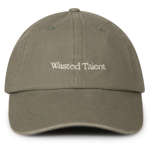 Wasted Talent Logo Hat Olive | WT Boutique