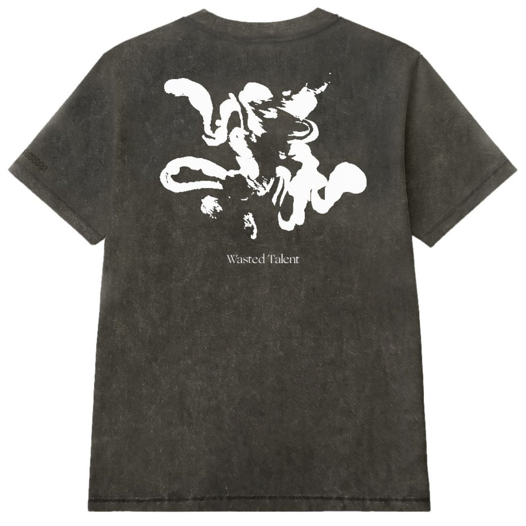 Lutea Acid Wash Premium T-Shirt - Black Wash