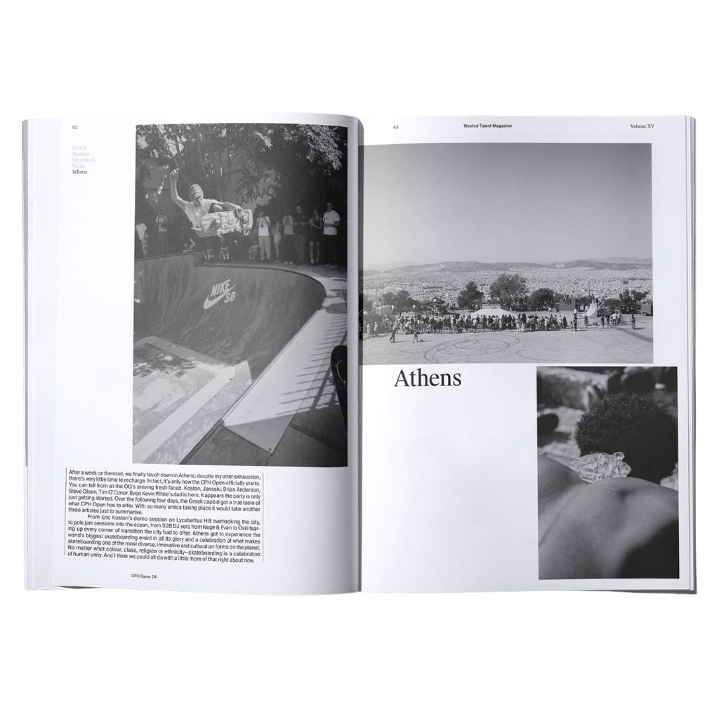 Magazine Vol XV & Wasted Talent Tote Bag - Black