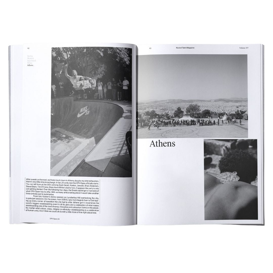 Magazine Vol XV & Wasted Talent Tote Bag - Black