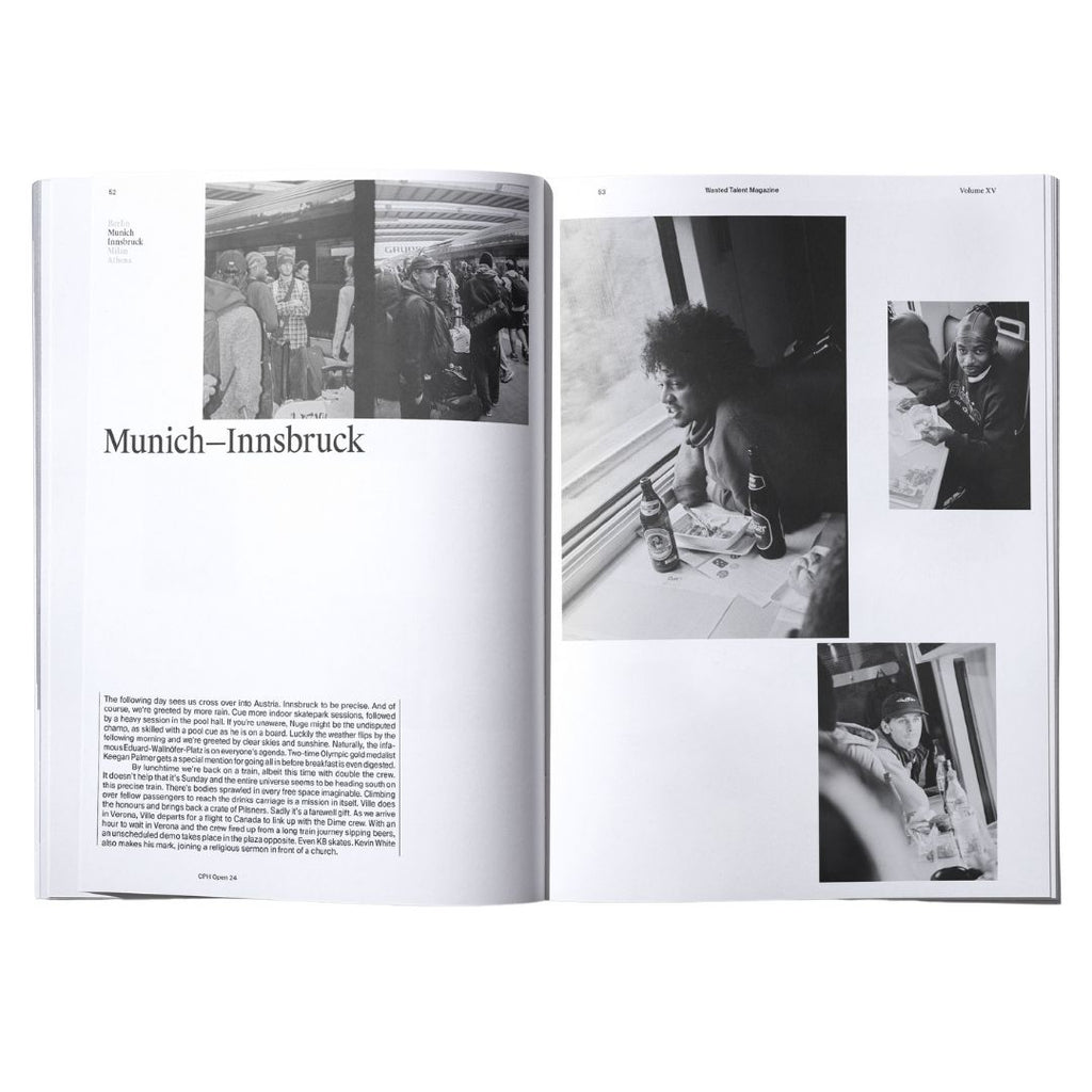 Magazine Vol XV & Wasted Talent Tote Bag - Black