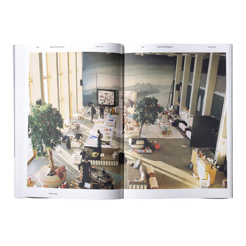 Magazine Vol XIII & Wasted Talent Tote Bag