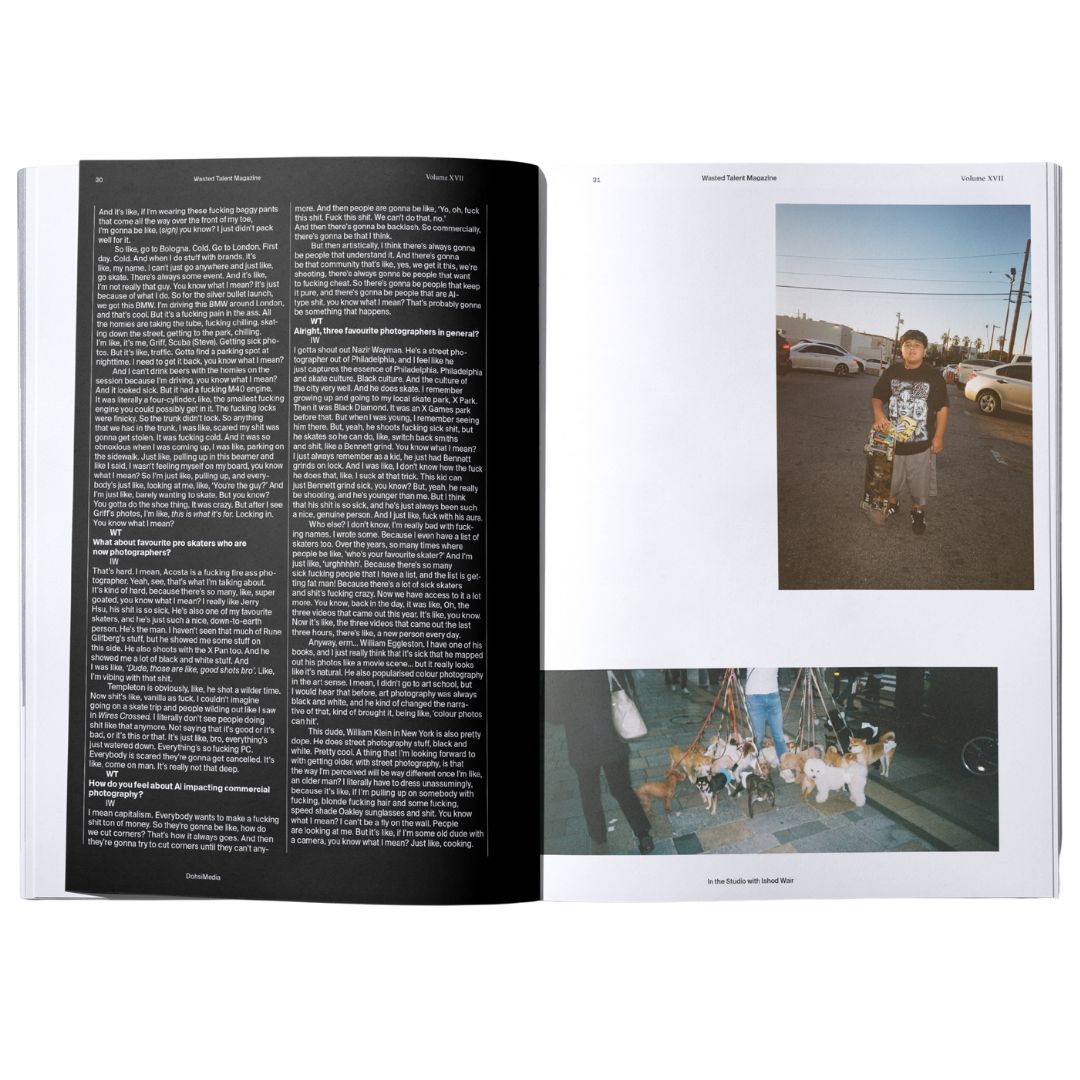 Wasted Talent Magazine Vol XVII & Wasted Talent Tote Bag