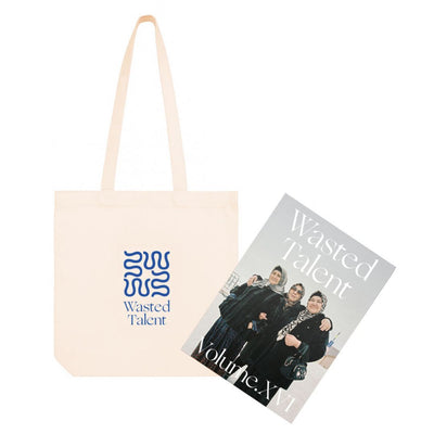 Wasted Talent Magazine Vol XVI & Wasted Talent Tote Bag