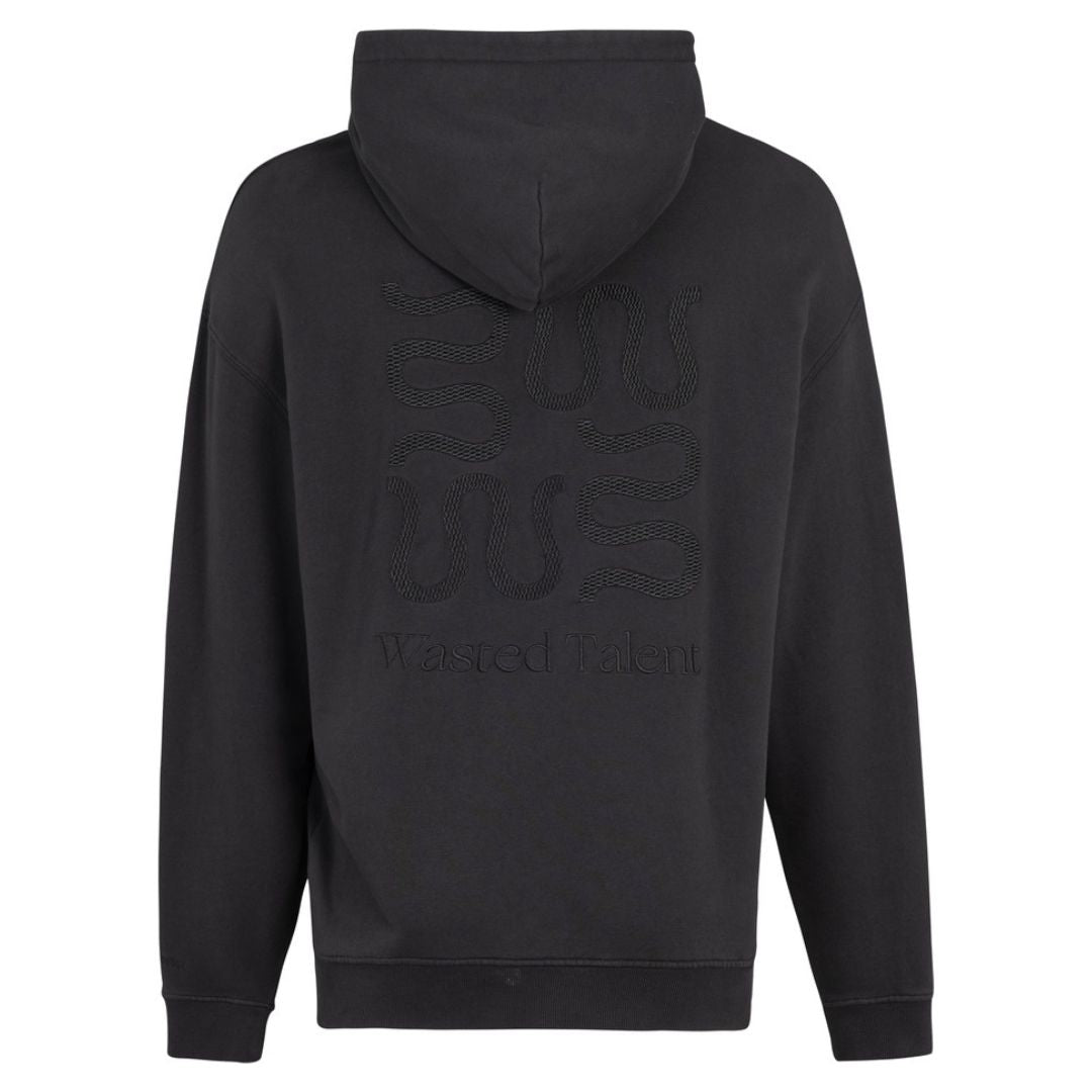 Wasted Talent Magnus Premium Hoodie Washed Black | WT Boutique
