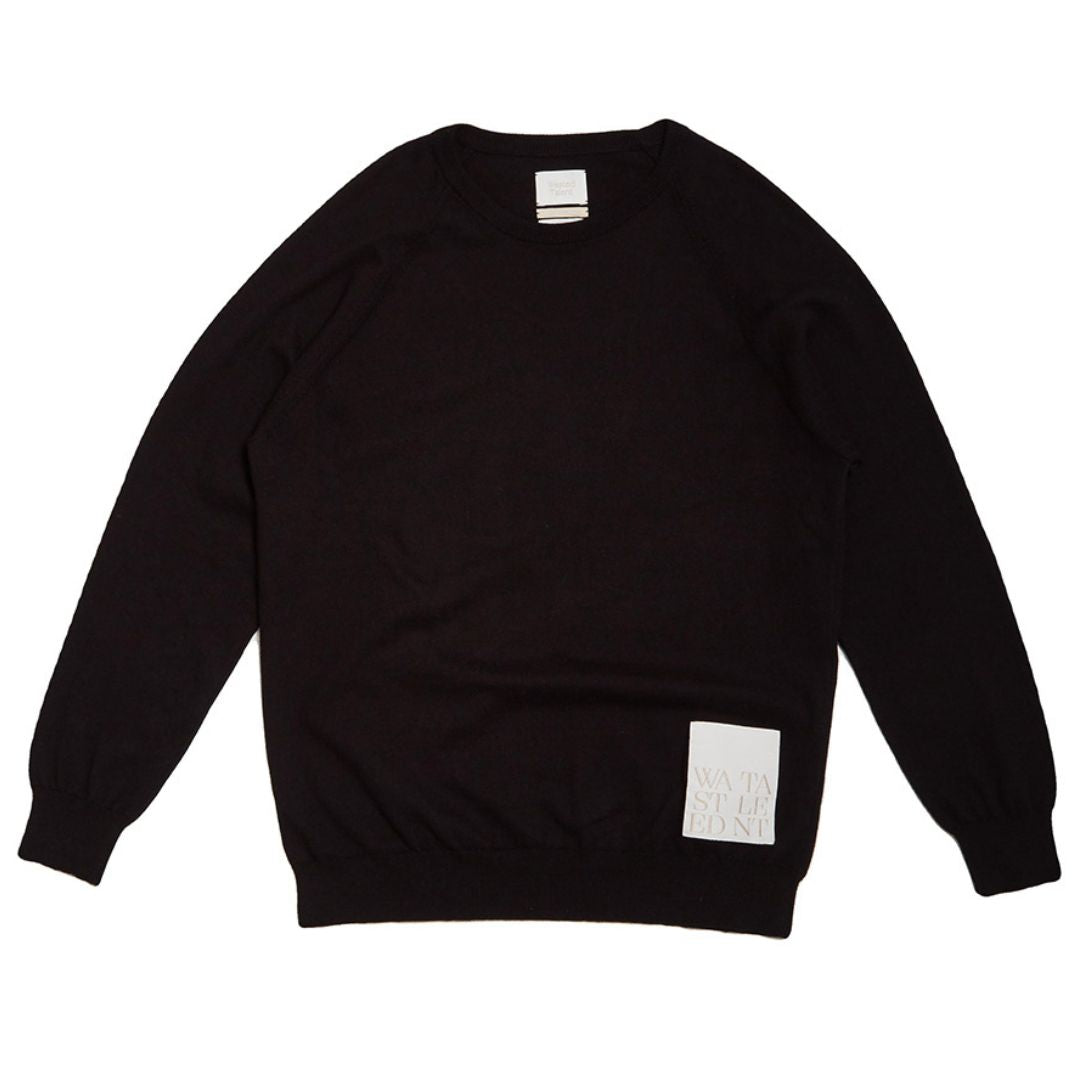 Wasted Talent Marais Crew Neck - Black