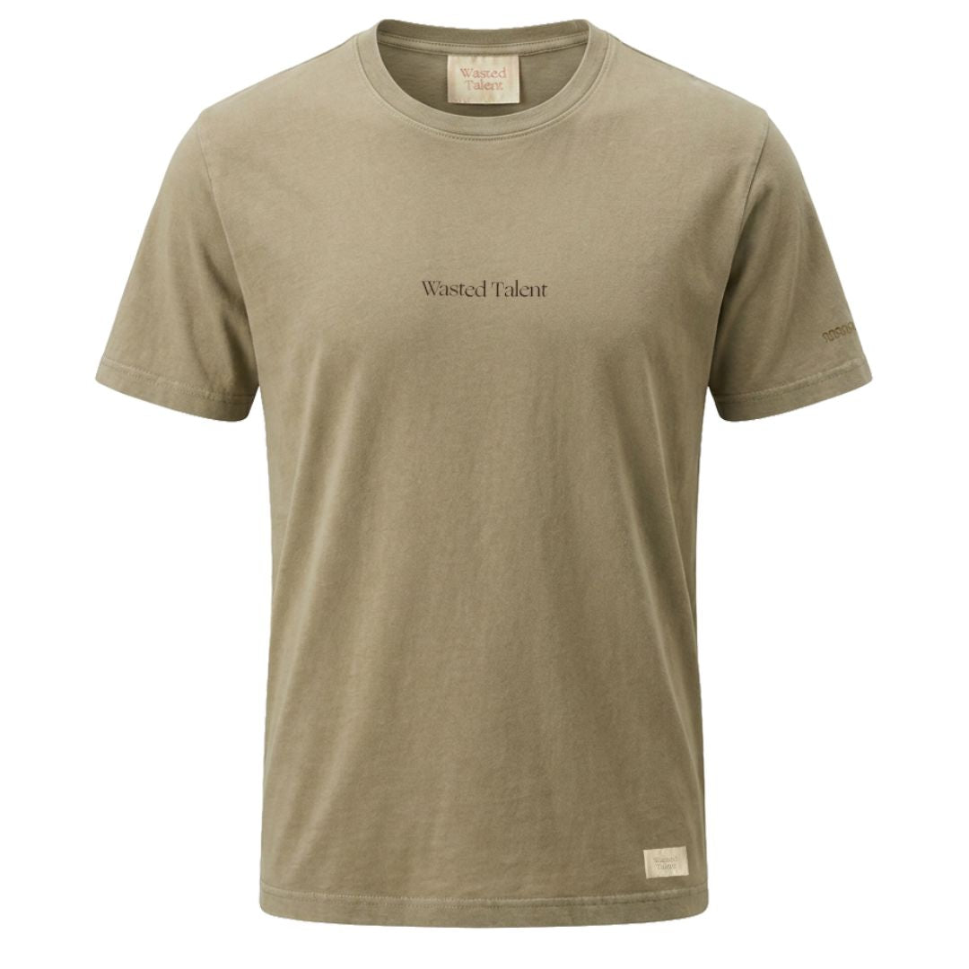 Wasted Talent Medusa Premium T-Shirt - Khaki