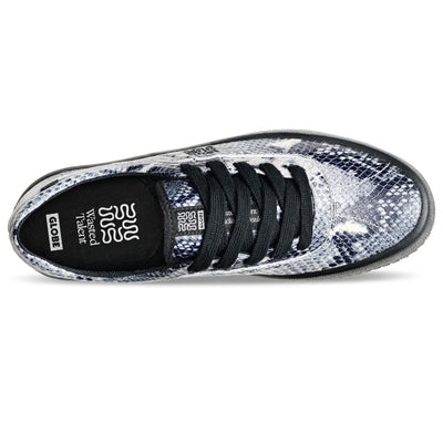 Wasted Talent | Globe Melbek Skate Shoes Ophidian Collection - Black / Snake