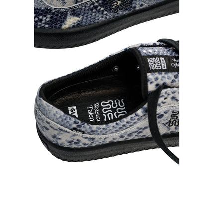 Wasted Talent | Globe Melbek Skate Shoes Ophidian Collection - Black / Snake