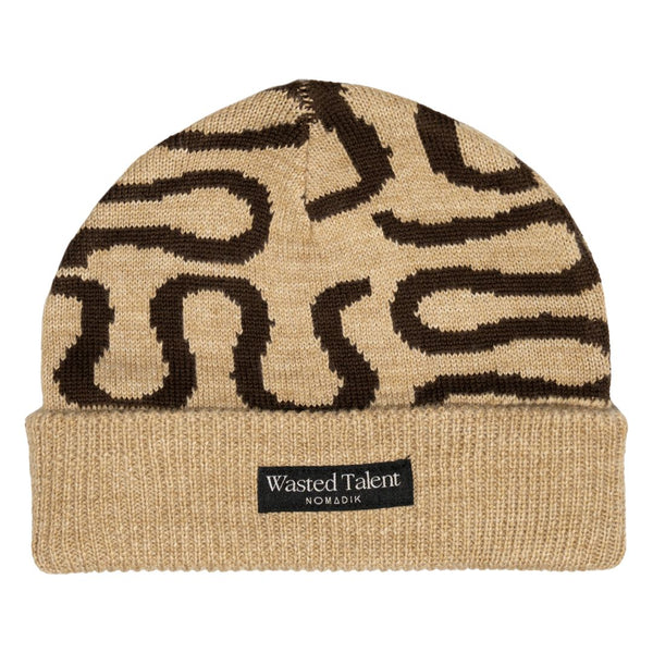 NOMADIK×WASTED TALENT BEANIE WT JACQUARD BEANIE 【NOMADIK×WASTED TALENT】 | NOMADIK STORE