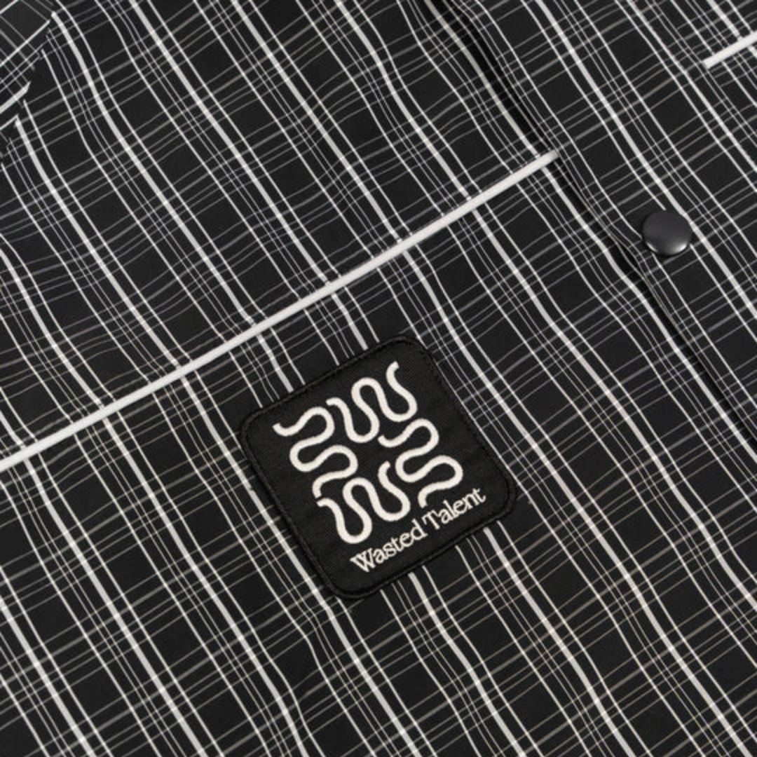 Wasted Talent X Nomadik Outerwear Jacket - Grey Check