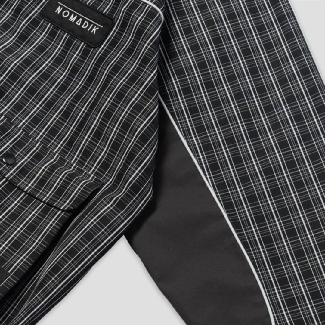 Wasted Talent X Nomadik Outerwear Jacket - Grey Check