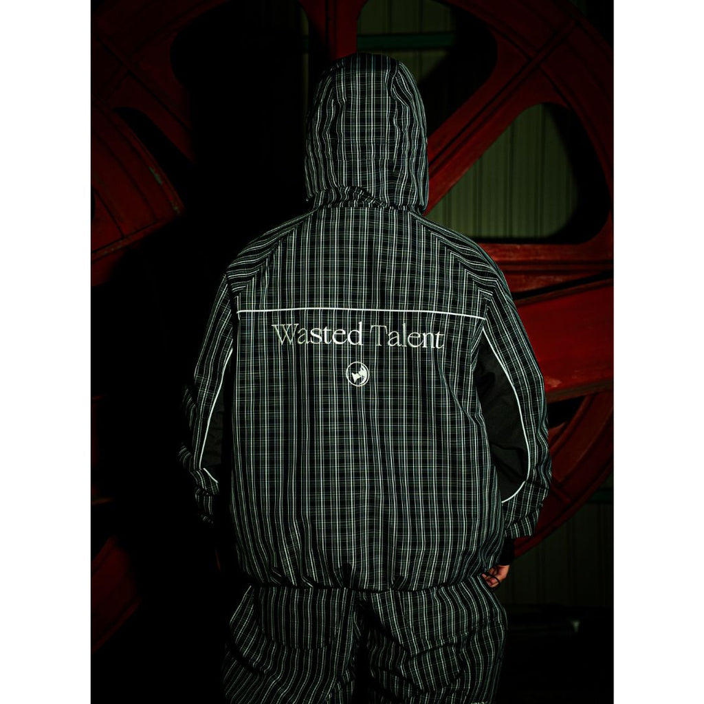 Wasted Talent X Nomadik Outerwear Pants - Check Grey