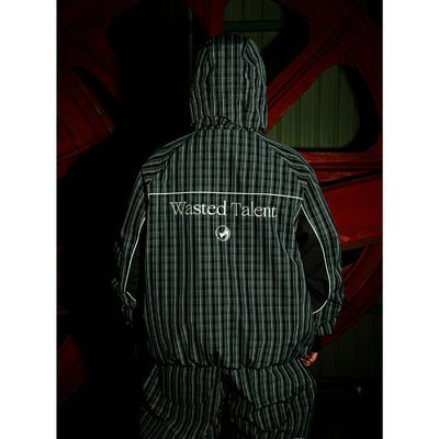 Wasted Talent X Nomadik Outerwear Pants - Check Grey