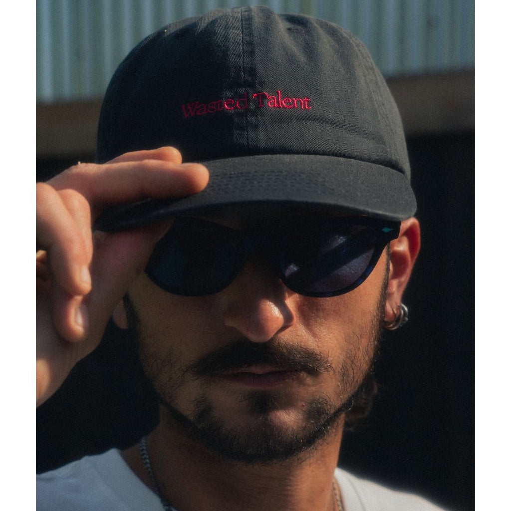 Wasted Talent Solaris Hat Black Red | WT Boutique