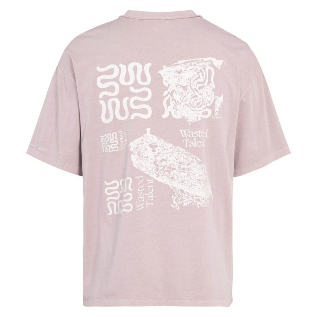 Wasted Talent Fortis T-Shirt Antique Pink | WT Boutique