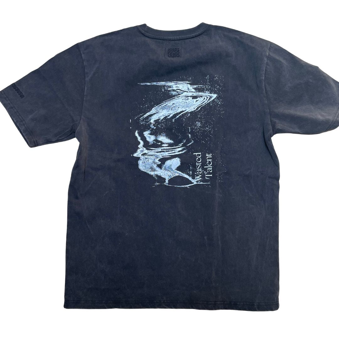 Wasted Talent Nautilus T-Shirt - Washed Black