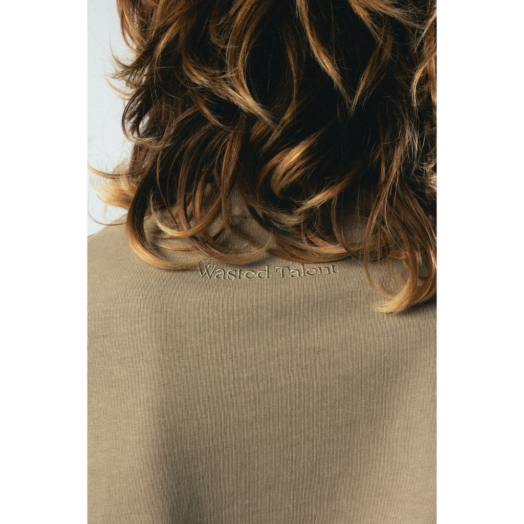Wasted Talent Terra Premium T-Shirt Khaki | WT Boutique