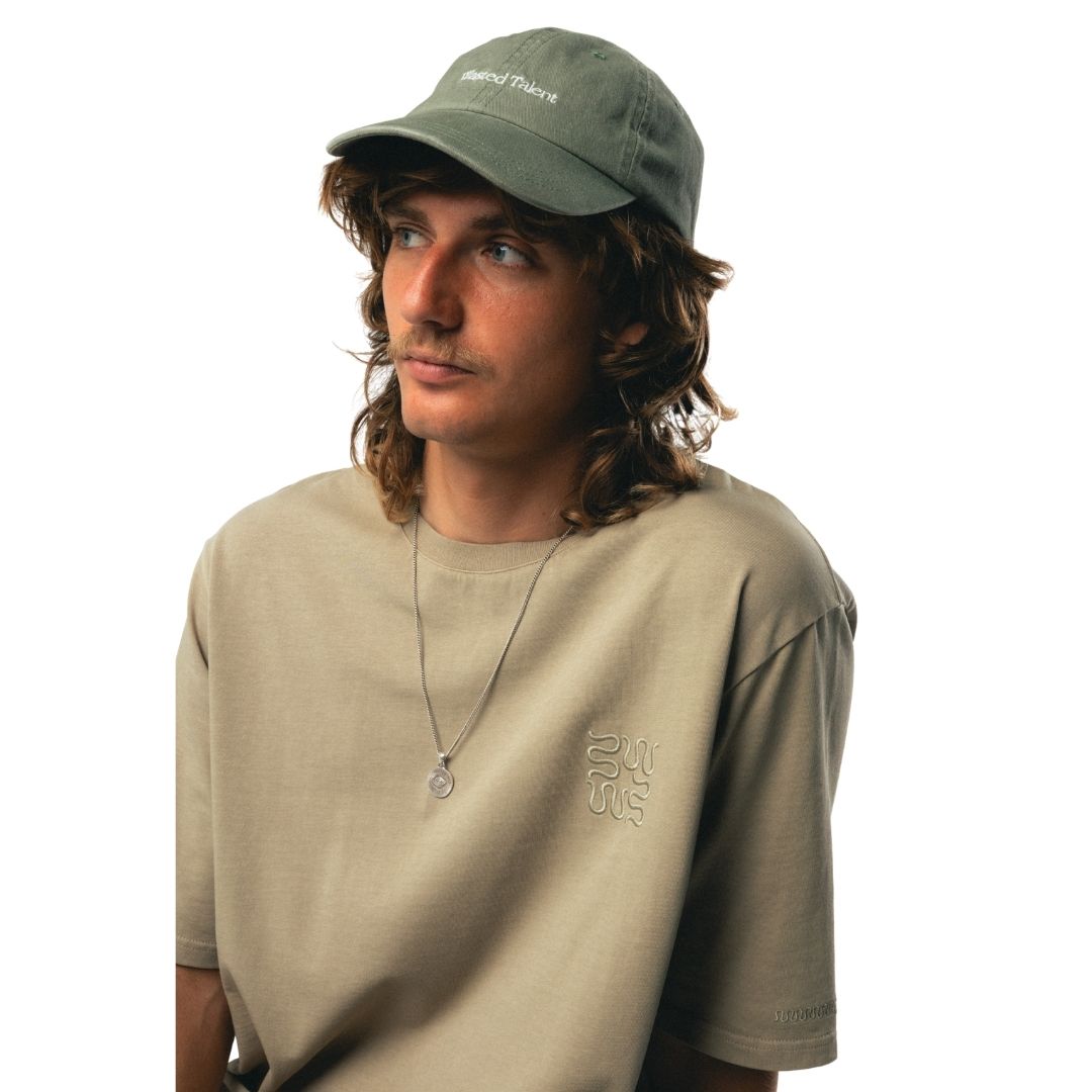 Wasted Talent Terra Premium T-Shirt Khaki | WT Boutique