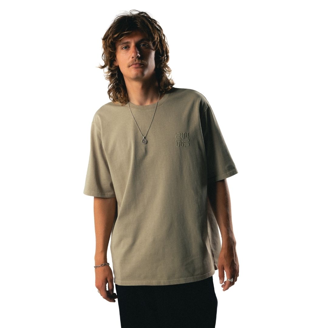 Wasted Talent Terra Premium T-Shirt Khaki | WT Boutique