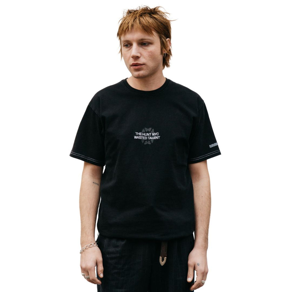 Wasted Talent X The Hunt NYC T-Shirt Kaviar Black | WT Boutique