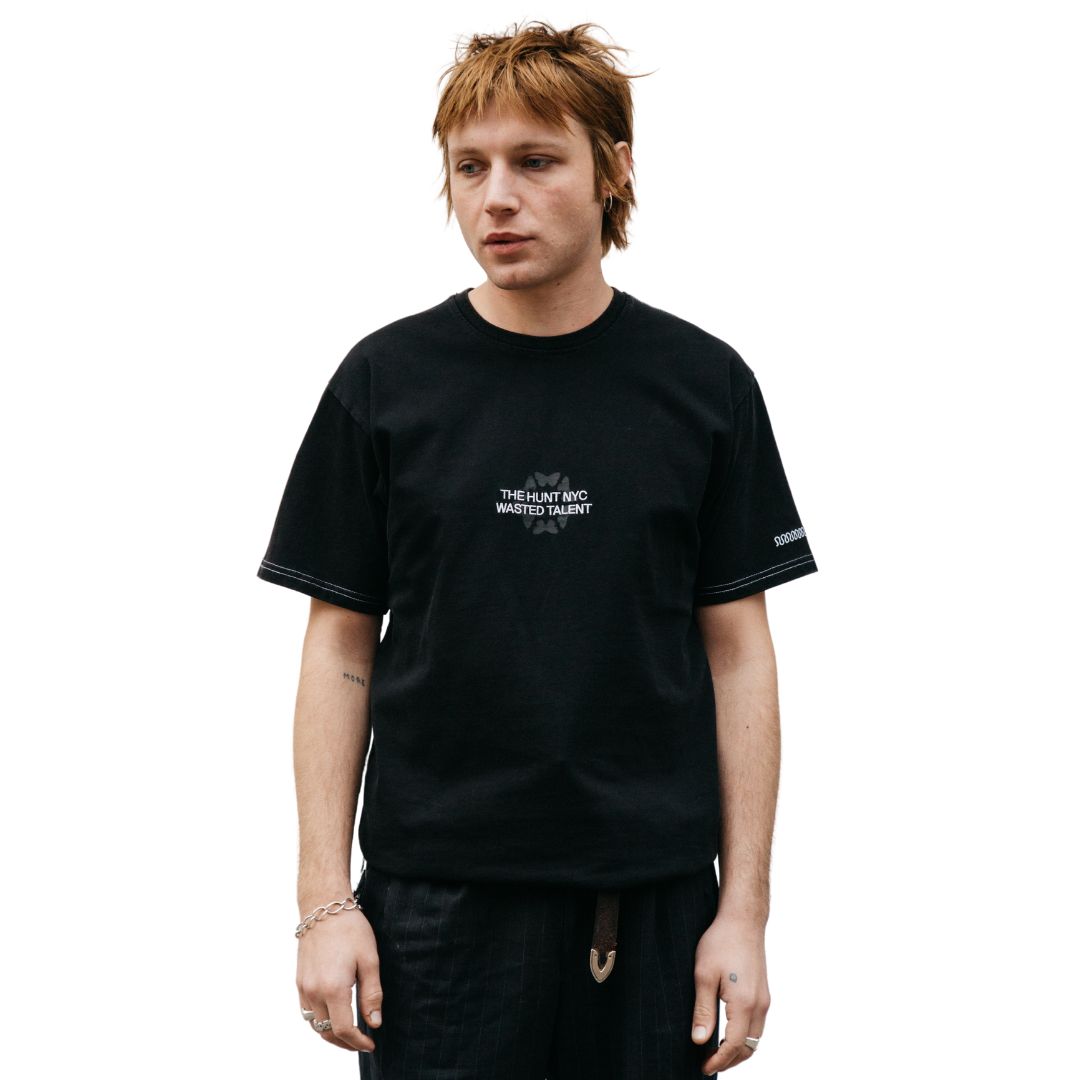 Wasted Talent X The Hunt NYC T-Shirt Kaviar Black | WT Boutique