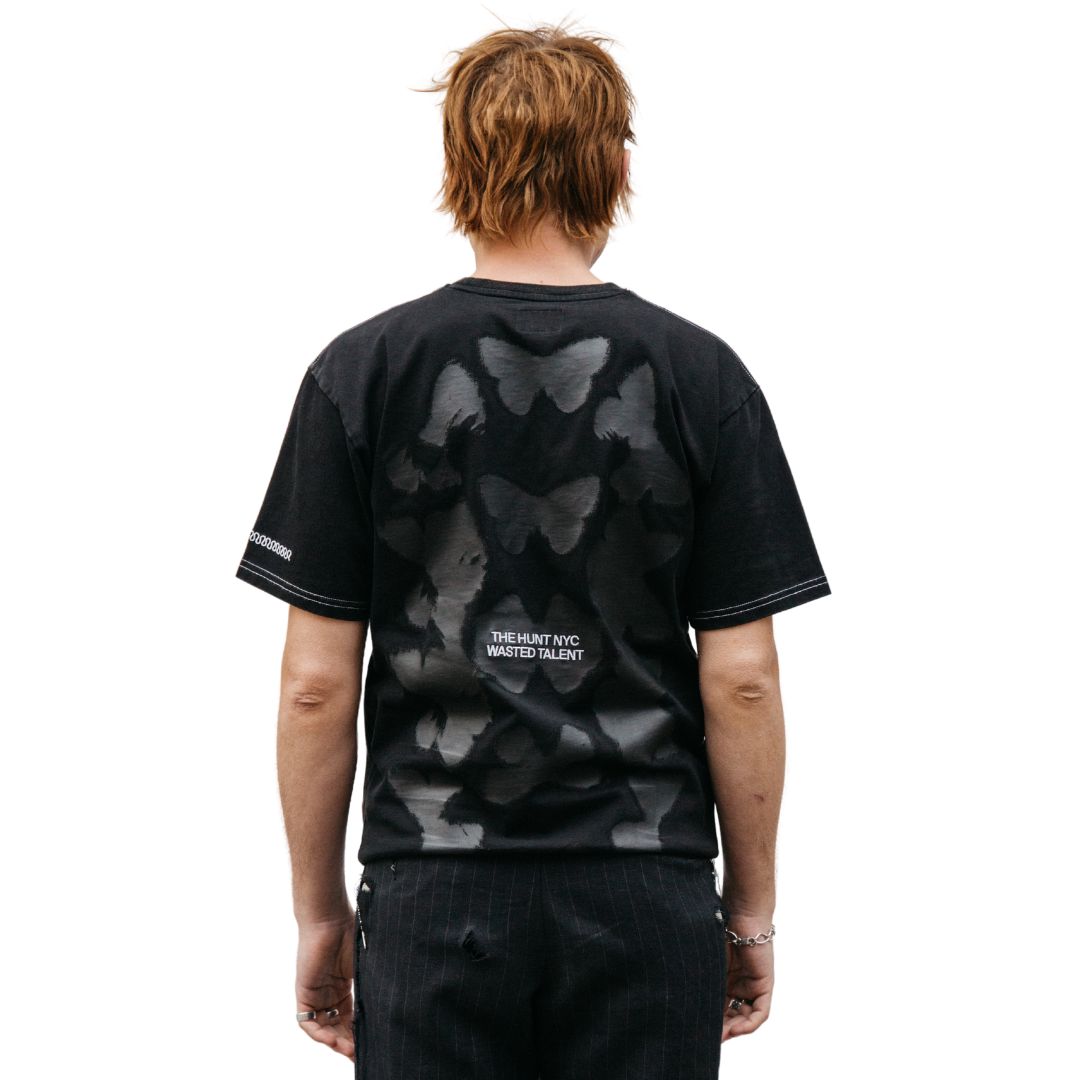 Wasted Talent X The Hunt NYC T-Shirt Kaviar Black | WT Boutique