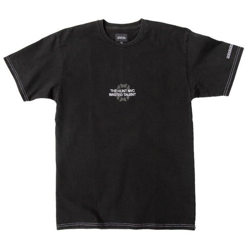 Wasted Talent X The Hunt NYC T-Shirt Kaviar Black | WT Boutique