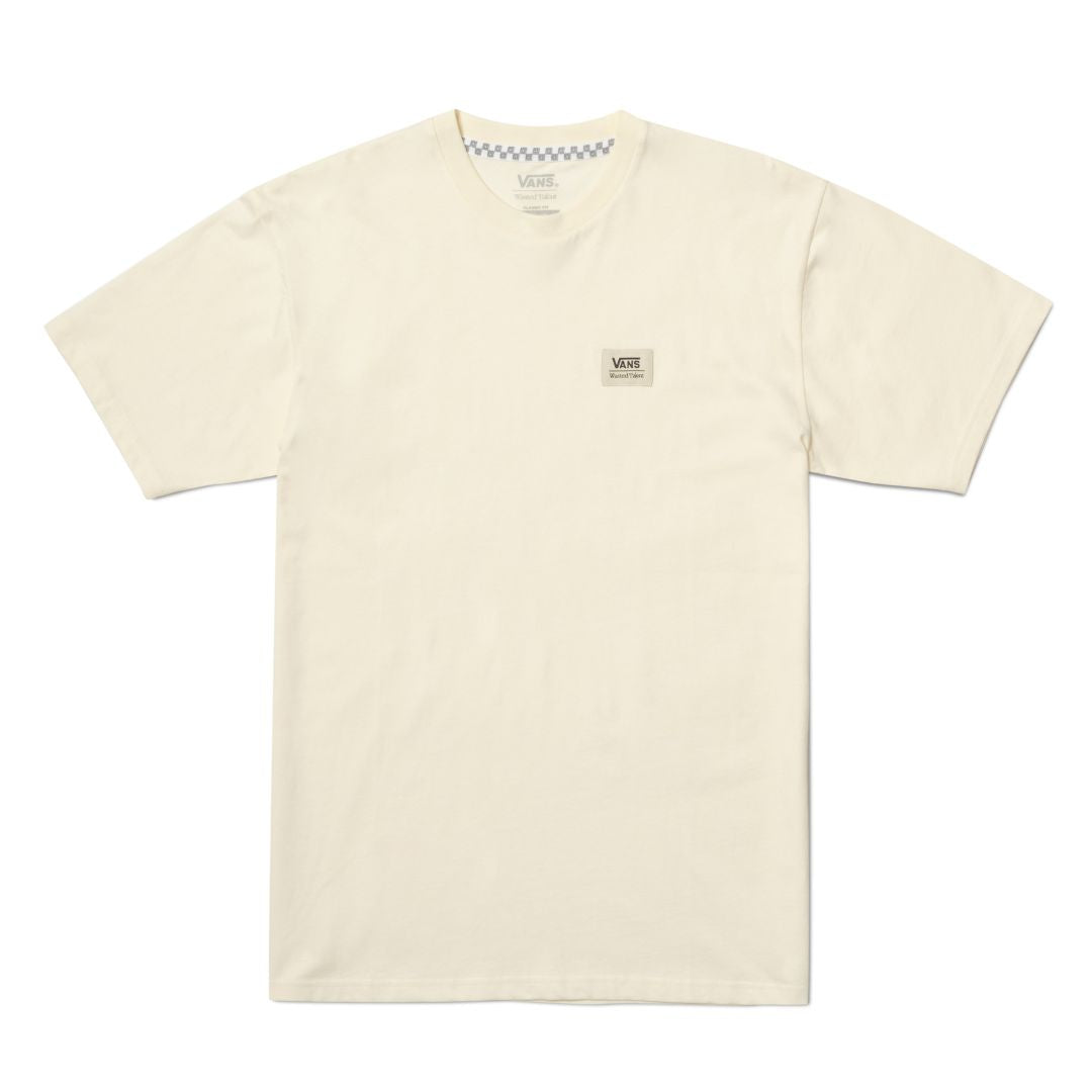 Wasted Talent | Vans  Check Mate T-Shirt - Antique White