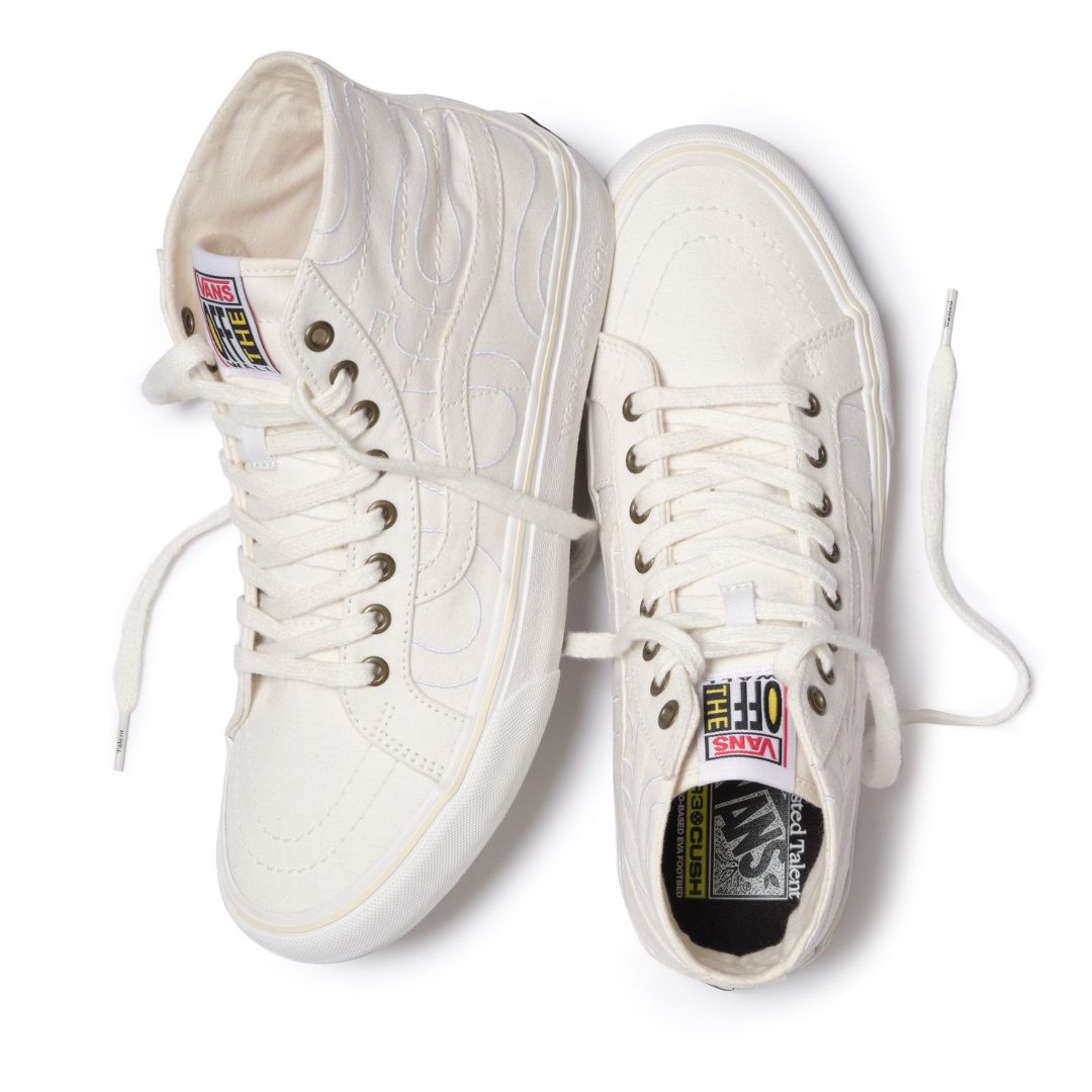 Wasted Talent x Vans Sk8-Hi 38 Decon VR3 Blanc de Blanc - waffle sole