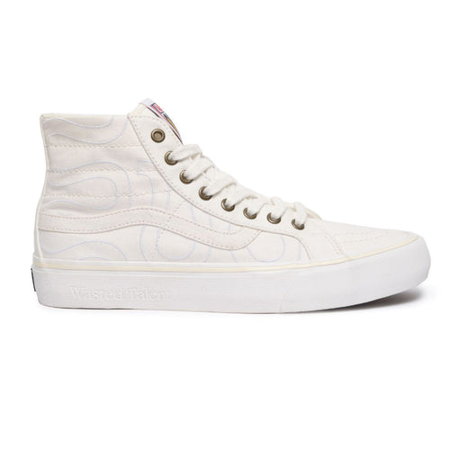 Wasted Talent x Vans Sk8-Hi 38 Decon VR3 Blanc de Blanc - front view