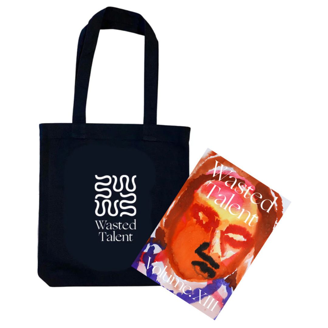 Magazine Vol XIII & Wasted Talent Tote Bag