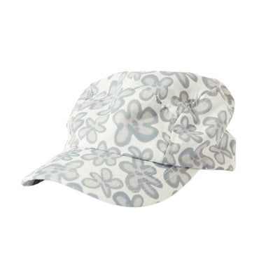 Afends Ava Recycled Spray Panelled Cap - Charcoal