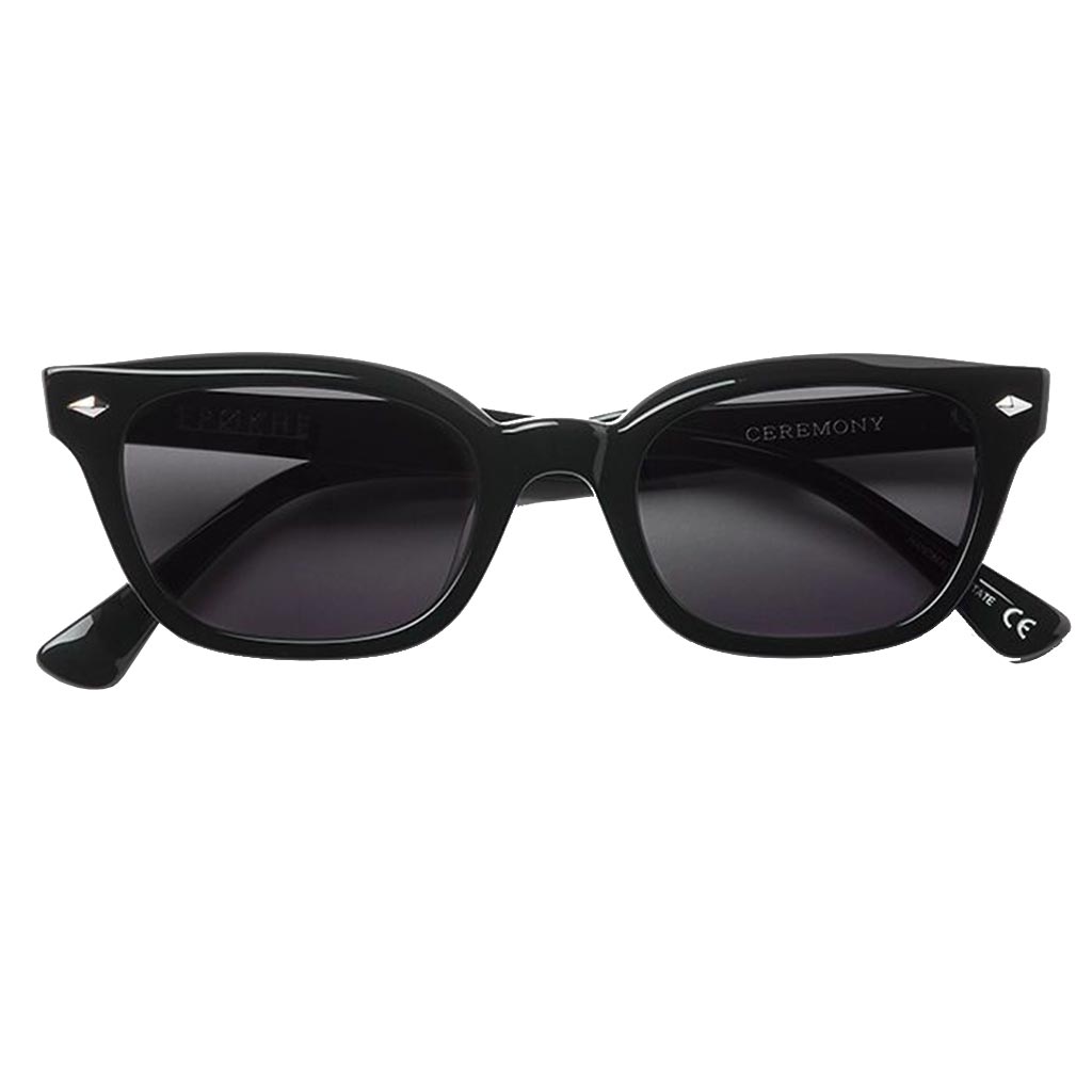 Ceremony Sunglasses - Black Polished Black