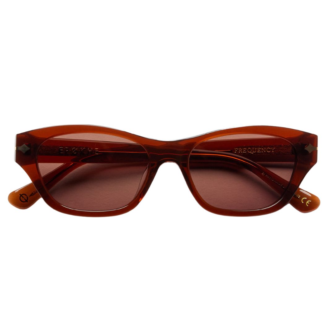 Epokhe Frequency Sunglasses - Maple Polished Brown