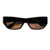 Epøkhe Memphis Sunglasses - Black Polished / Bronze Polarized