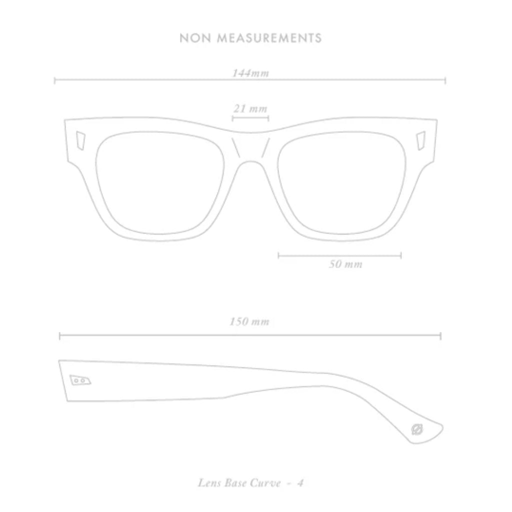 Epøkhe NON Optical Rx - Havana Polished