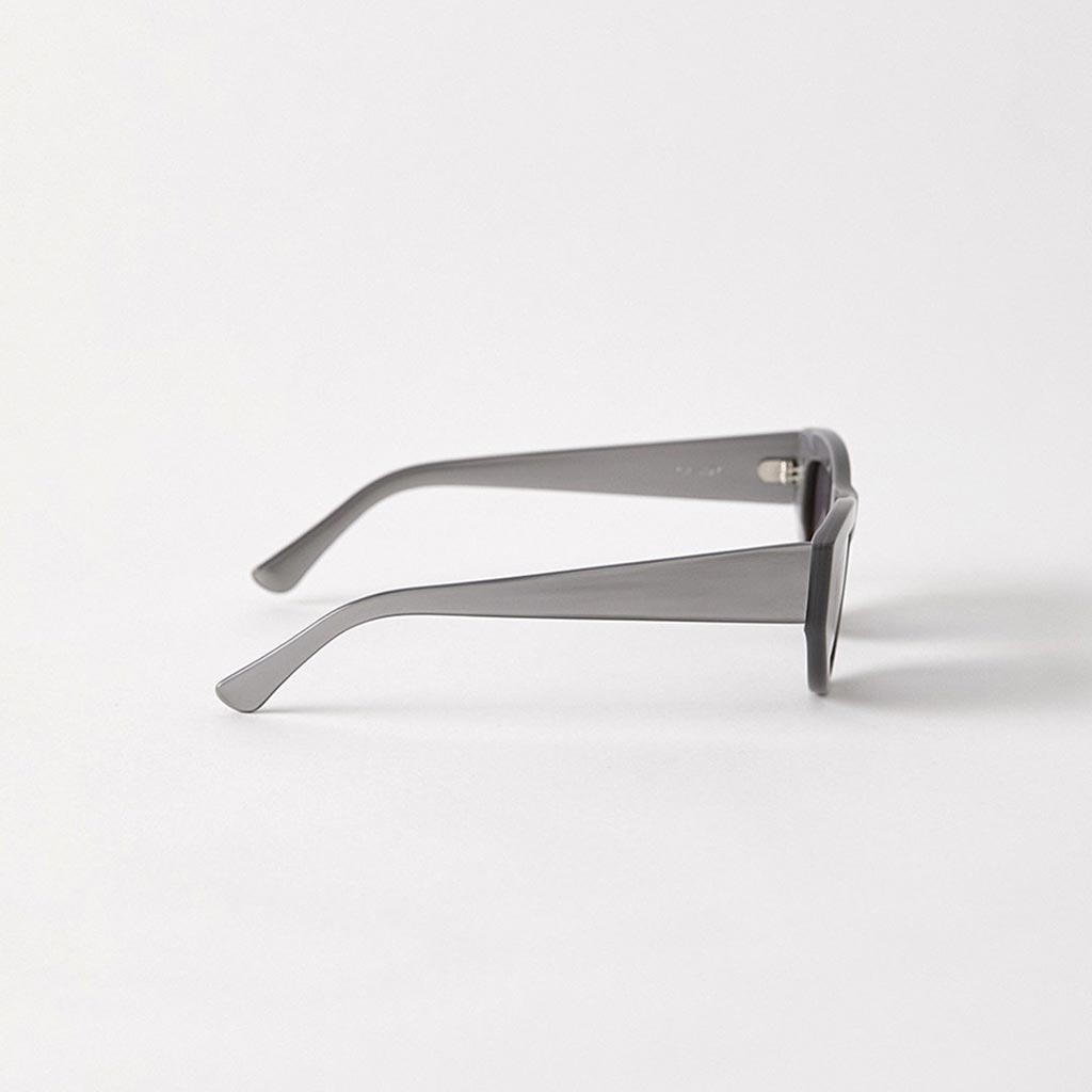 Epøkhe Candy Sunglasses Silver Polished Black | Premium Eyewear