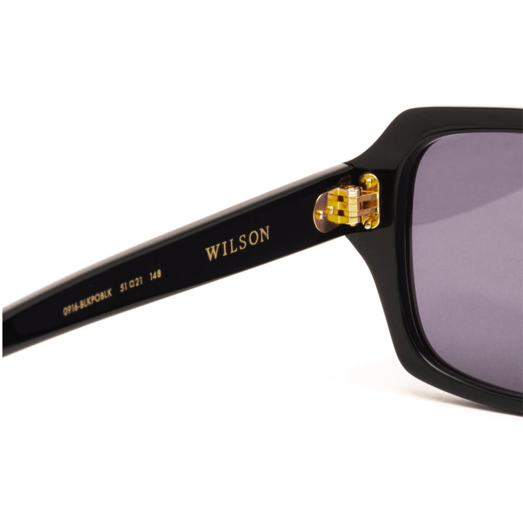 Wilson Sunglasses - Black Polished Black