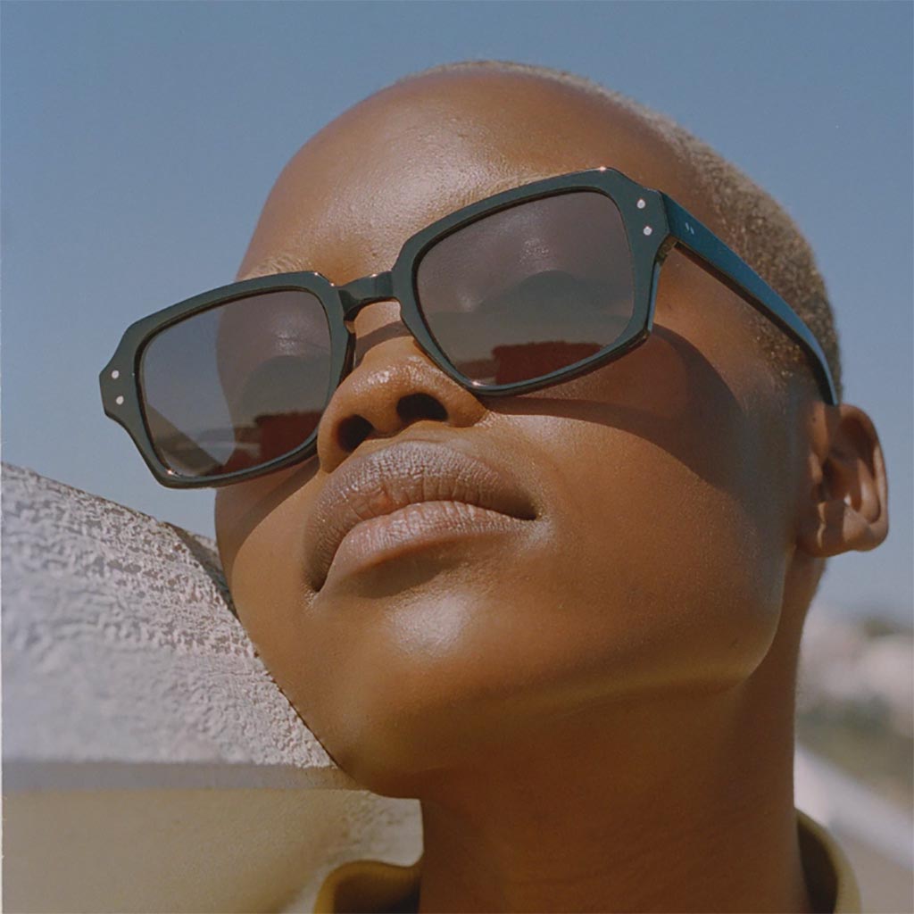 Epøkhe Wilson Sunglasses - Black Polished Black