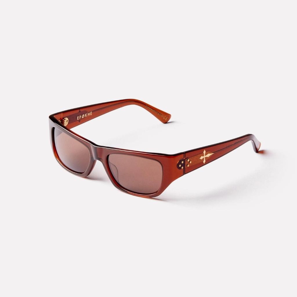 Epøkhe Memphis Sunglasses - Maple Polished / Bronze