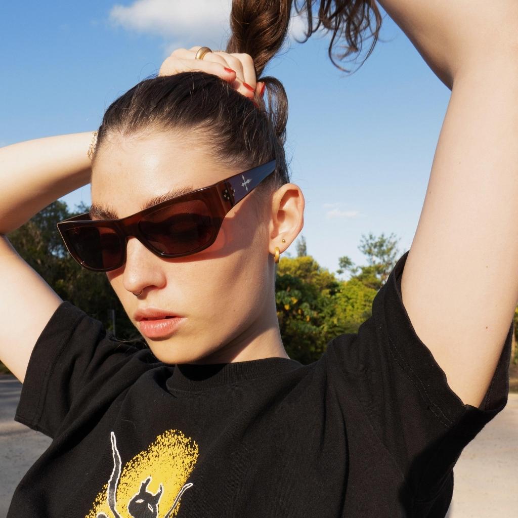 Epøkhe Memphis Sunglasses Maple Polished Bronze | Premium Eyewear